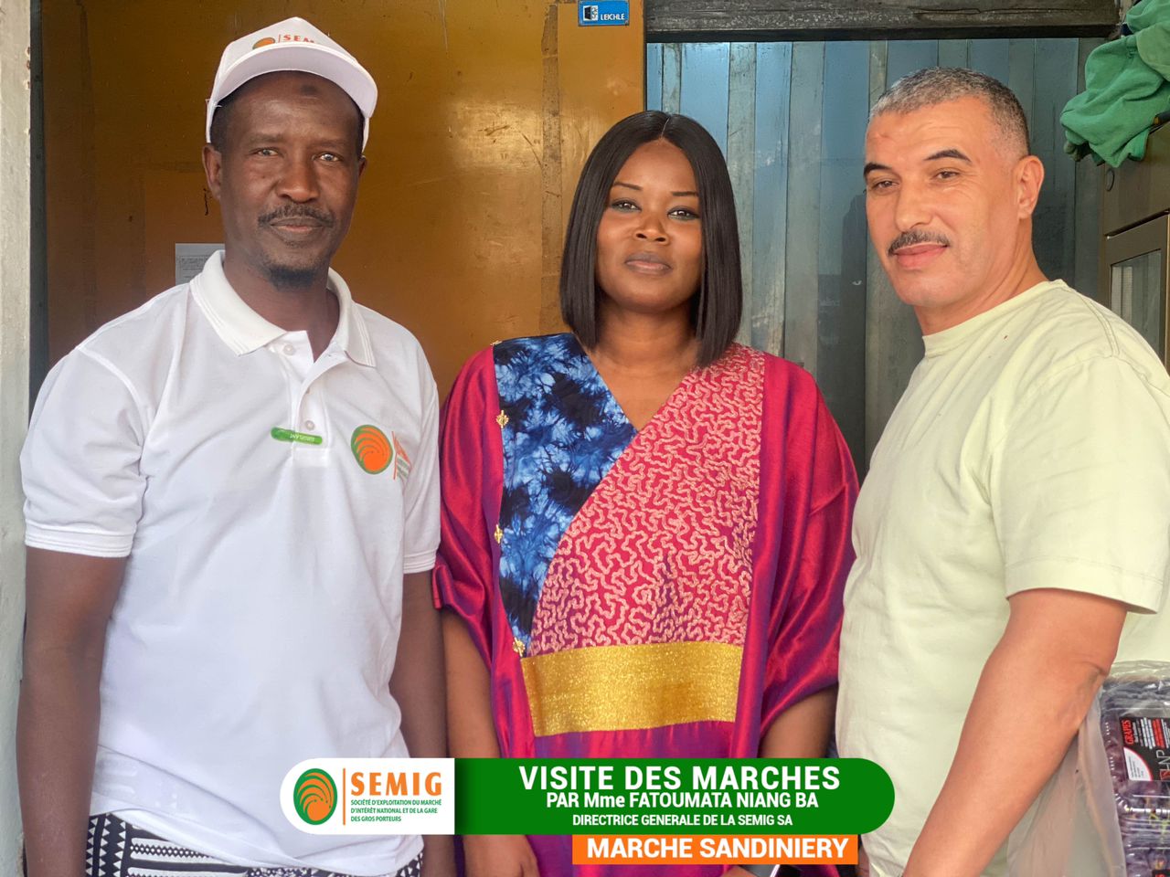 Une visite enrichissante aux marchés de Thiaroye et Sandiniery