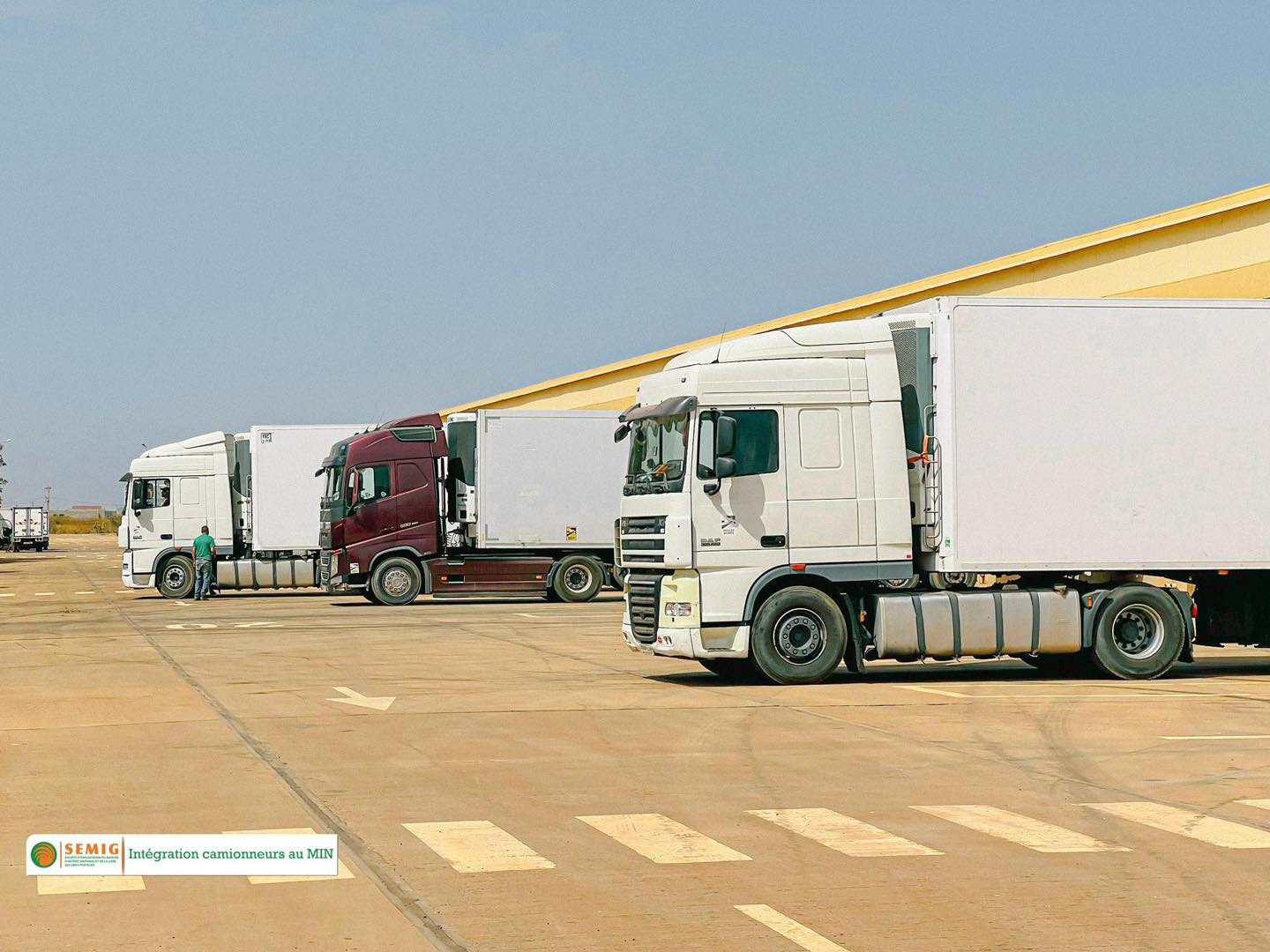 Intégration camionneurs marocains au MIN